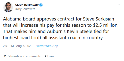 Screenshot_2020-08-06 Steve Berkowitz on Twitter Alabama board approves contract for Steve Sarkisian that will increase his[...]